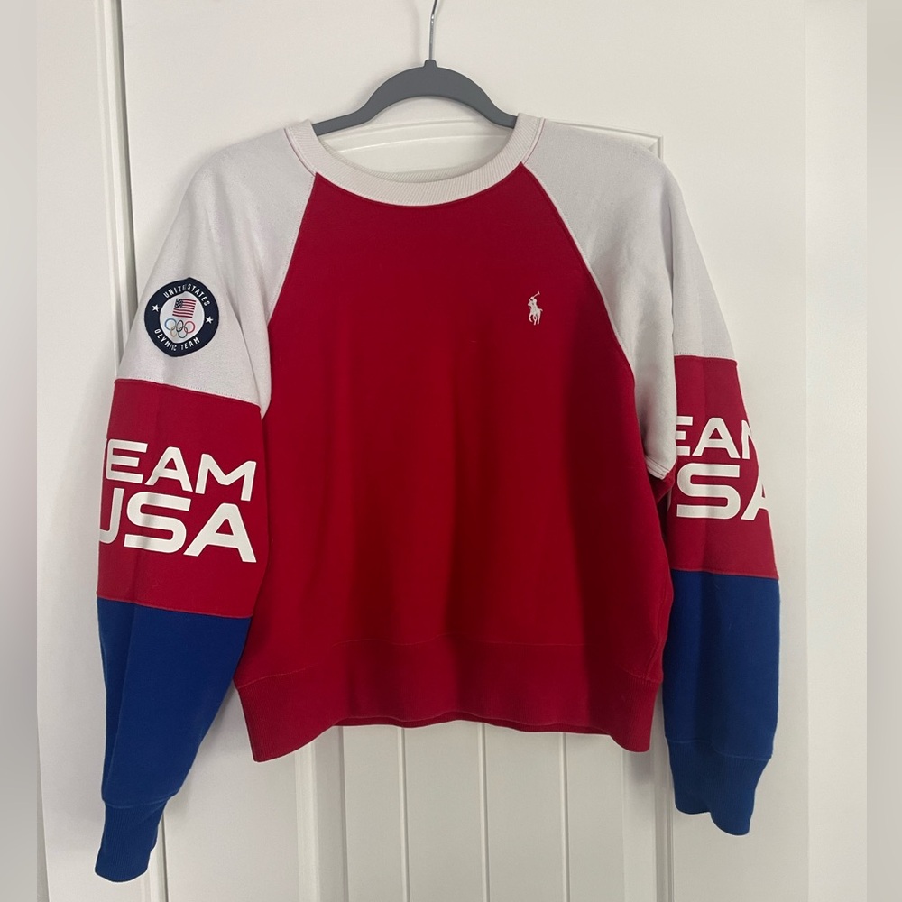 Ralph Lauren Team USA Crew Neck Sweater